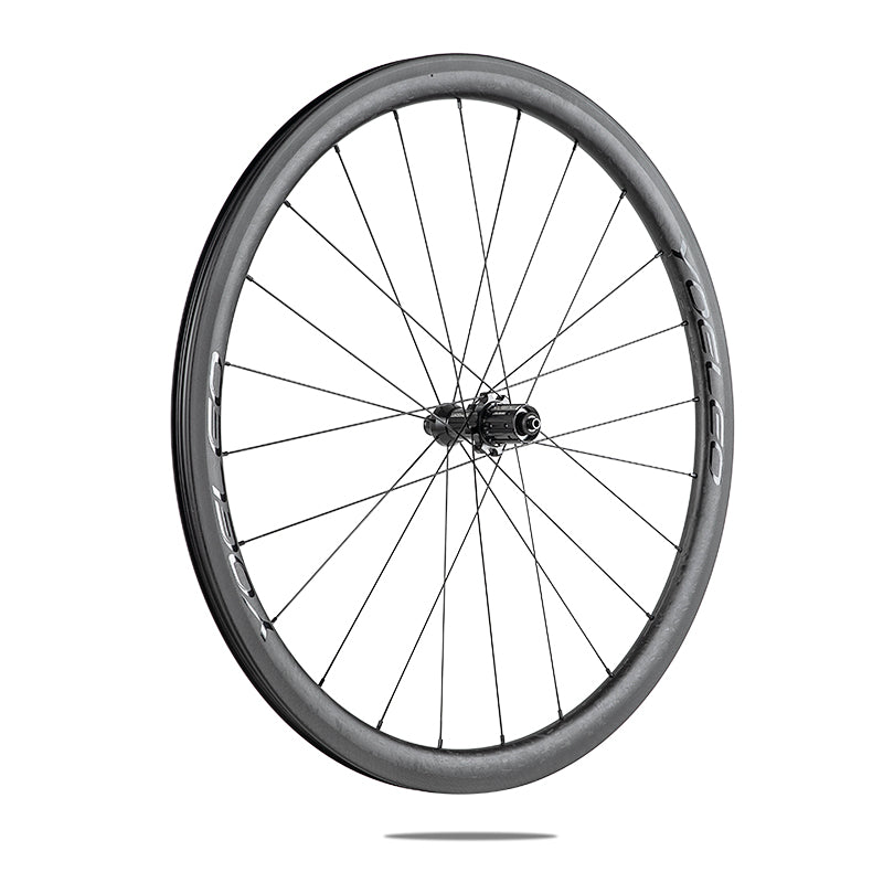 【最終値引き】YOELEO SAT C38 DB  dura-aceローター付き ディスクブレーキ ロードホイール - UCI 認証取得，レーシング